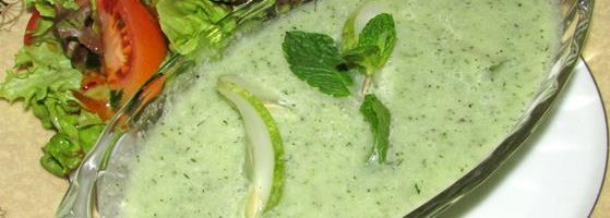 Cold Cucumber Soup