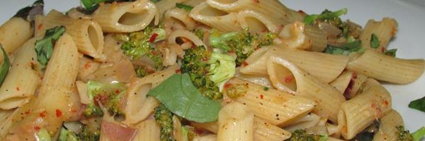 Cream Pasta with Broccoli